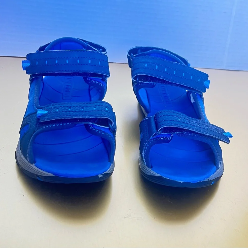 MERRELL BOYS PANTHER NAVY BLUE 2.0 SANDALS SIZE EU 35 US 4M